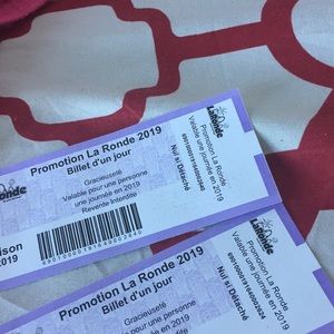 Two ticket for montreal wonderland
